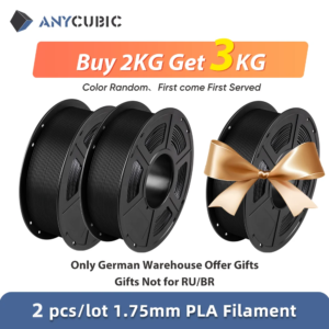 ANYCUBIC PLA Filament d'imprimante 3D 1.75mm 1 kg/rouleau Filament PLA matériel d'impression 3D pour l'impression de modèles de jouets imprimante 3D FDM
